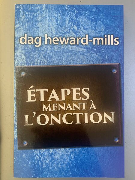 Livre "Étapes Menant à l'Onction"