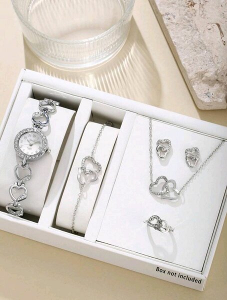 Ensemble montre bijoux Argent