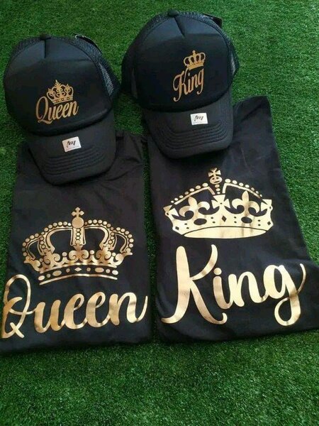 Ensemble T-shirts et Casquettes Couples