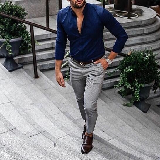 Pantalon slim&Chemise élégant