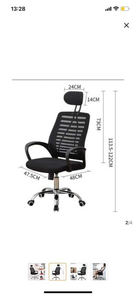 Chaise de bureau ergonomique