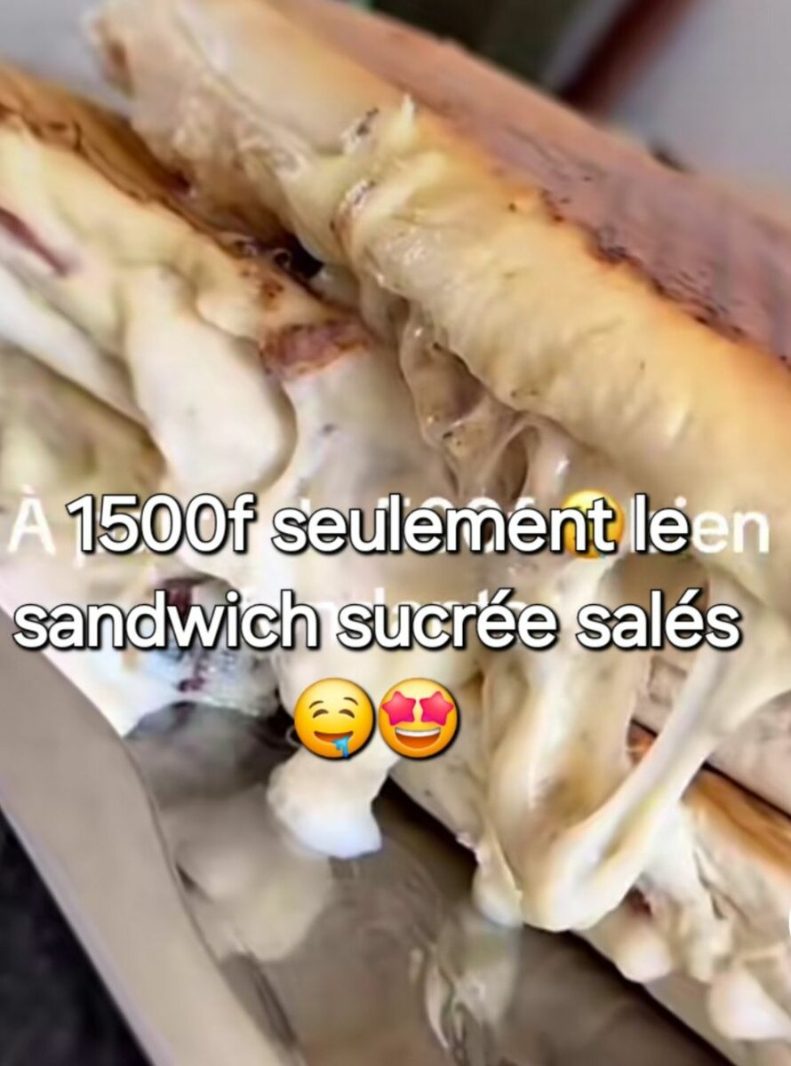 Délicieux Sandwich au fromage