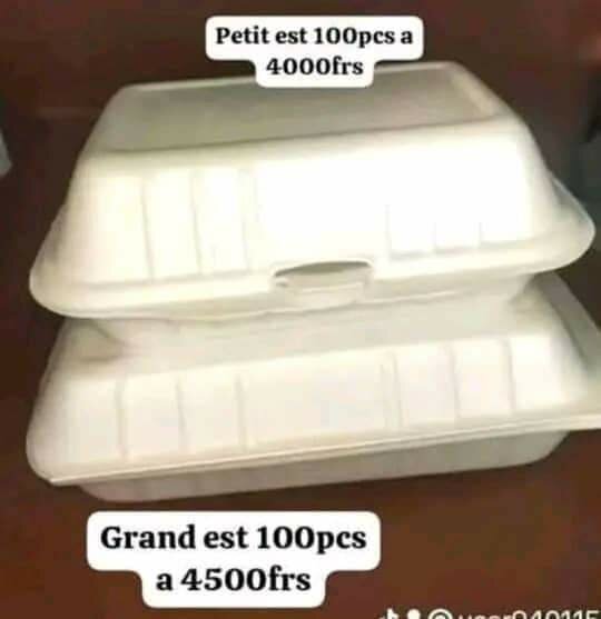 Gobelets et Boîtes Alimentaires