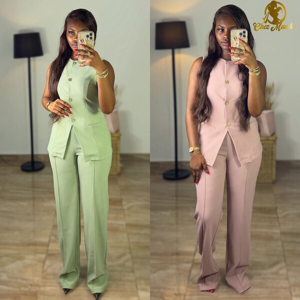 Combinaison femme chic élégante