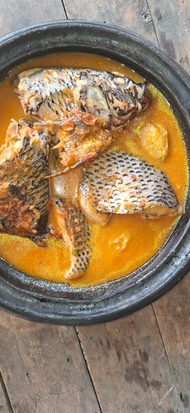 Sauce claire Foutou/riz