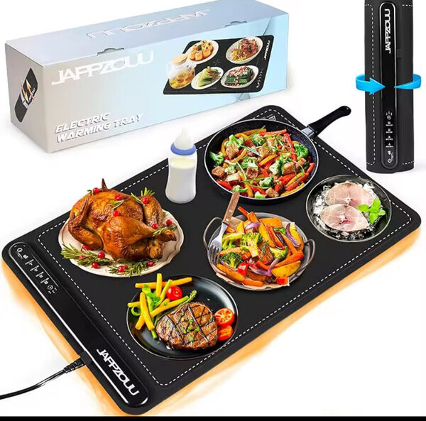 Plaque chauffante électrique JAPPZOUU - Maintien au chaud