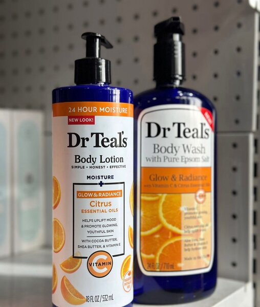 Dr teals body lotion and wash