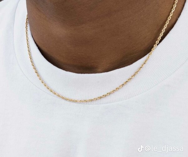 Collier Chaîne Doré