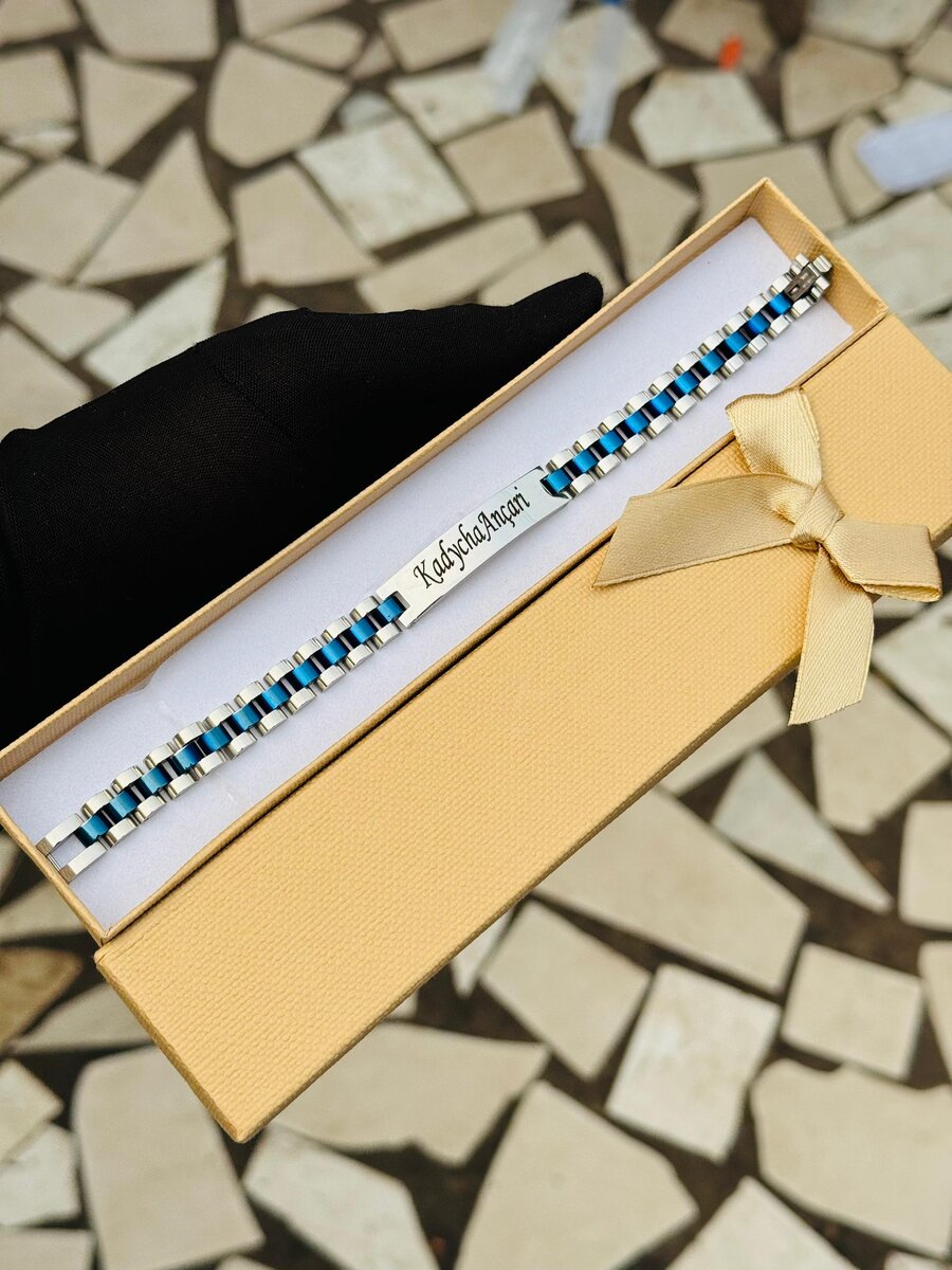 Gourmette personnalisée