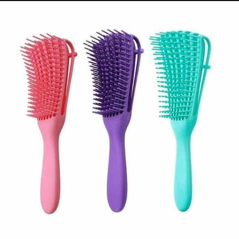 Brosse démêlante flexible