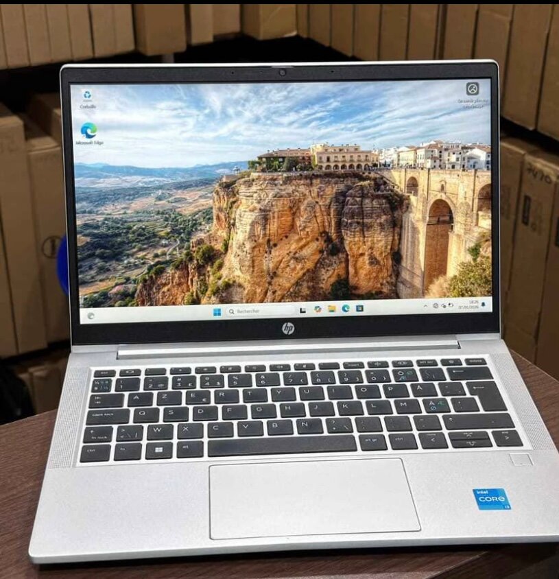 Ordinateur portable HP argent