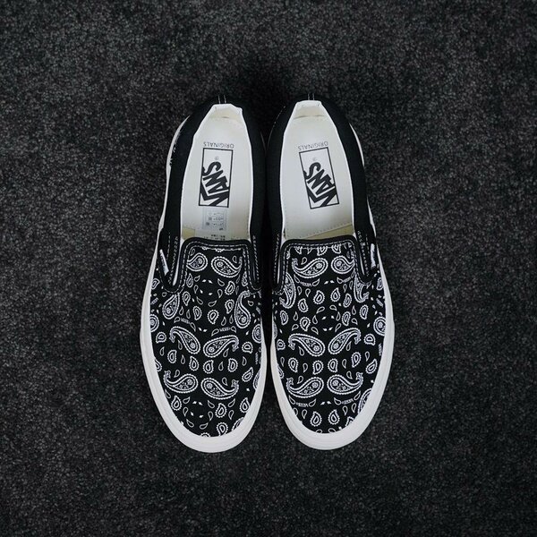 Vans Slip-On Bandana Noir