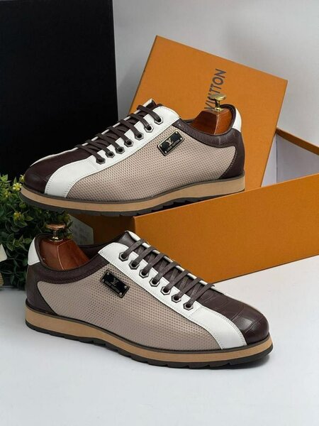 Sneakers en cuir élégants