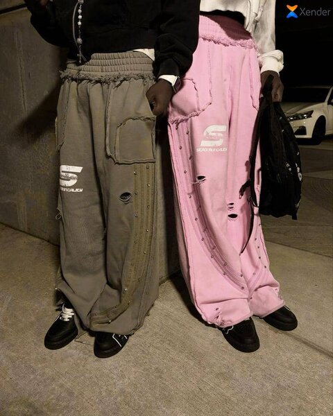 Pantalons cargo tendance