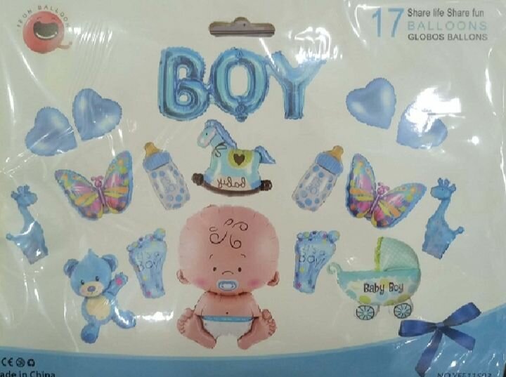 New Born Baby Boil Balloons Set