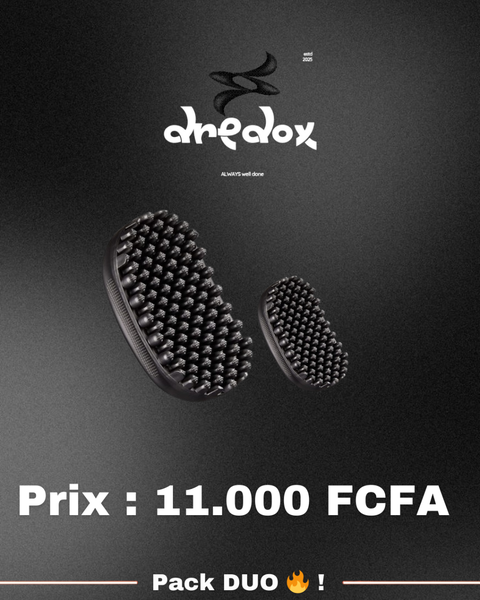 Dredox Brosse Cheveux - Pack