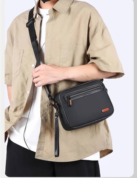 Sac bandoulière homme élégant