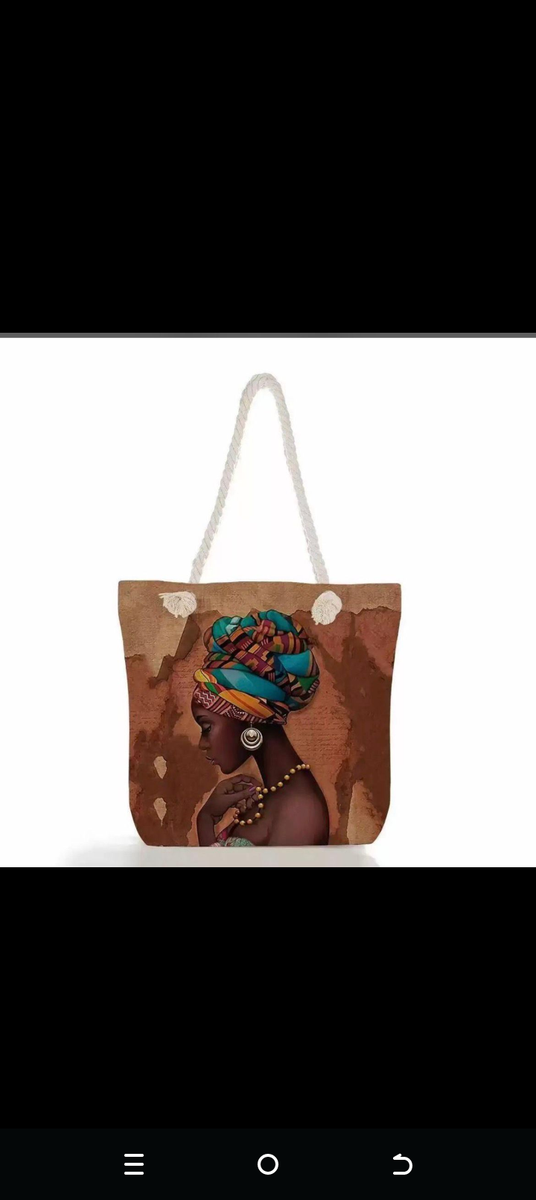 Sac cabas imprimé artistique