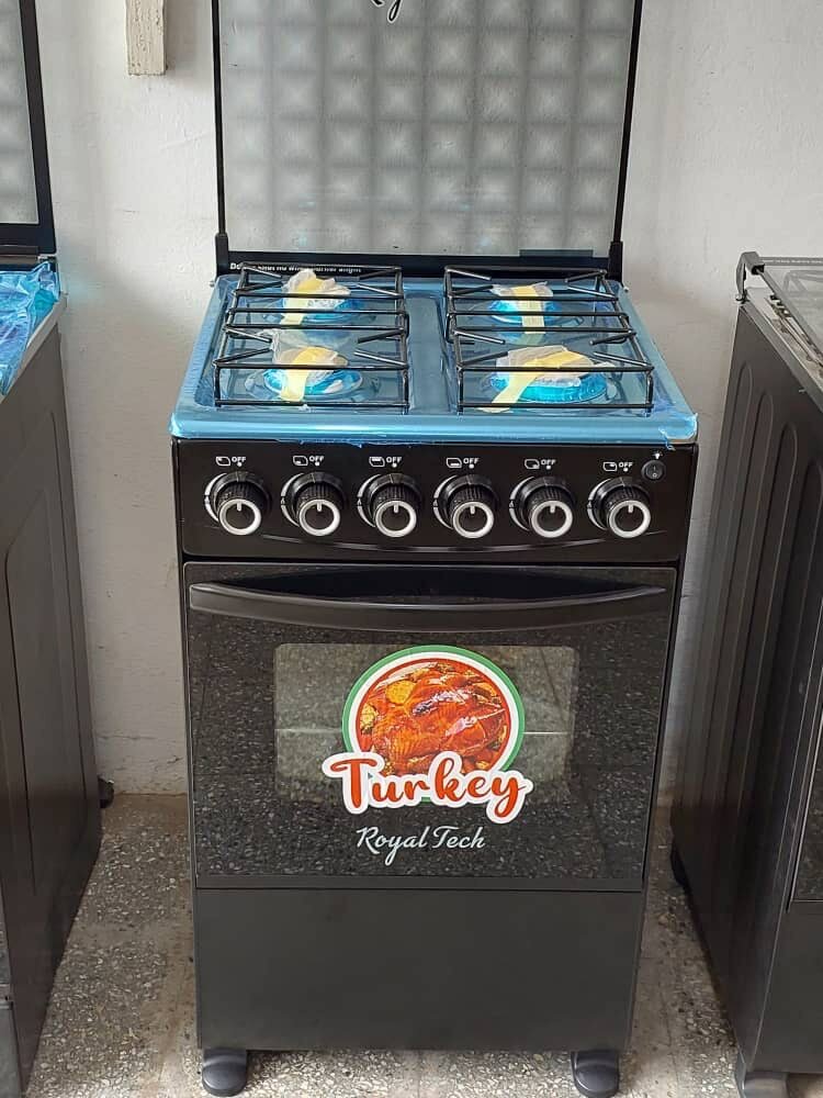 Burner with oven and grill