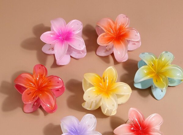 Pince fleur cheuveux