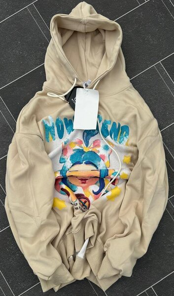 Sweat à Capuche Graphique Femme