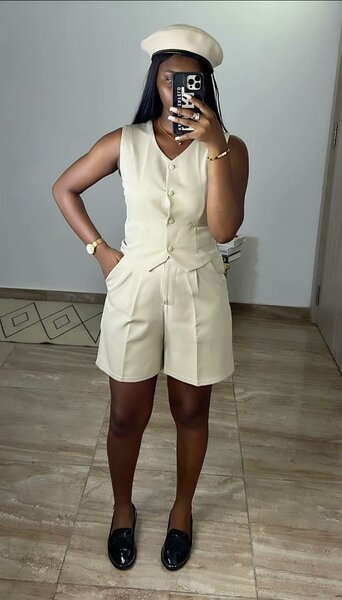 Combinaison Short Femme Été