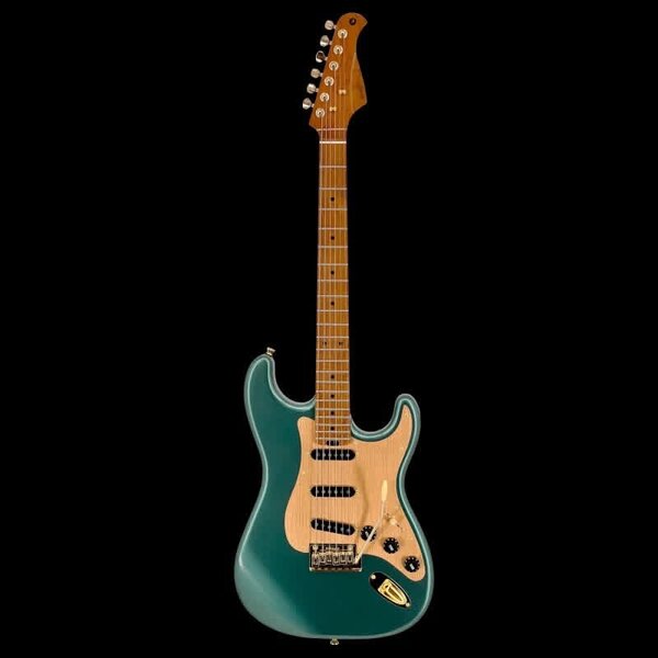 Guitare électrique verte Fender