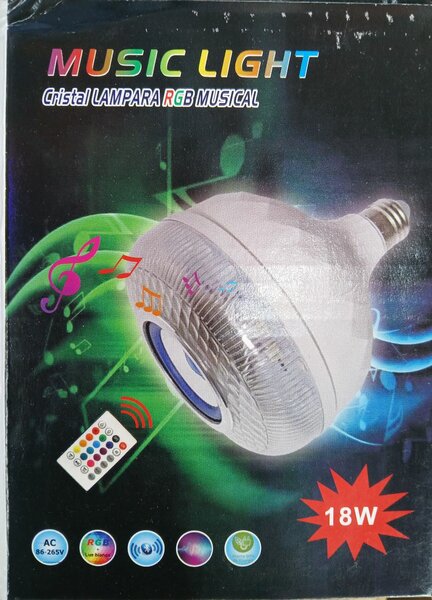 Lampe RGB Musicale 18W