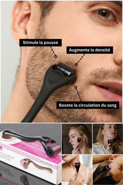 Derma roller + huile