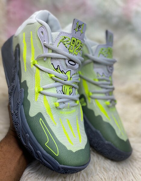 Chaussures Puma M.E.L.O. vertes