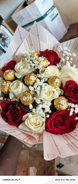 Bouquet Roses et Chocolats