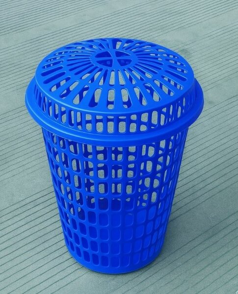 Panier à linge aérée