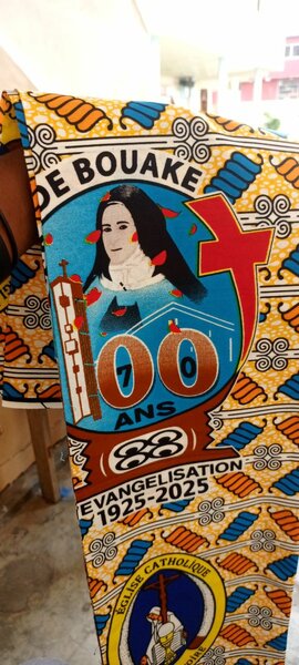 Tissu Bouaké Anniversaire 100 Ans