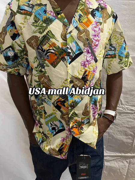 Chemise Hawaïenne Imprimée