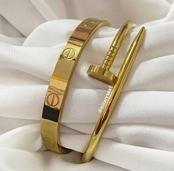 Bracelets tendance dorés