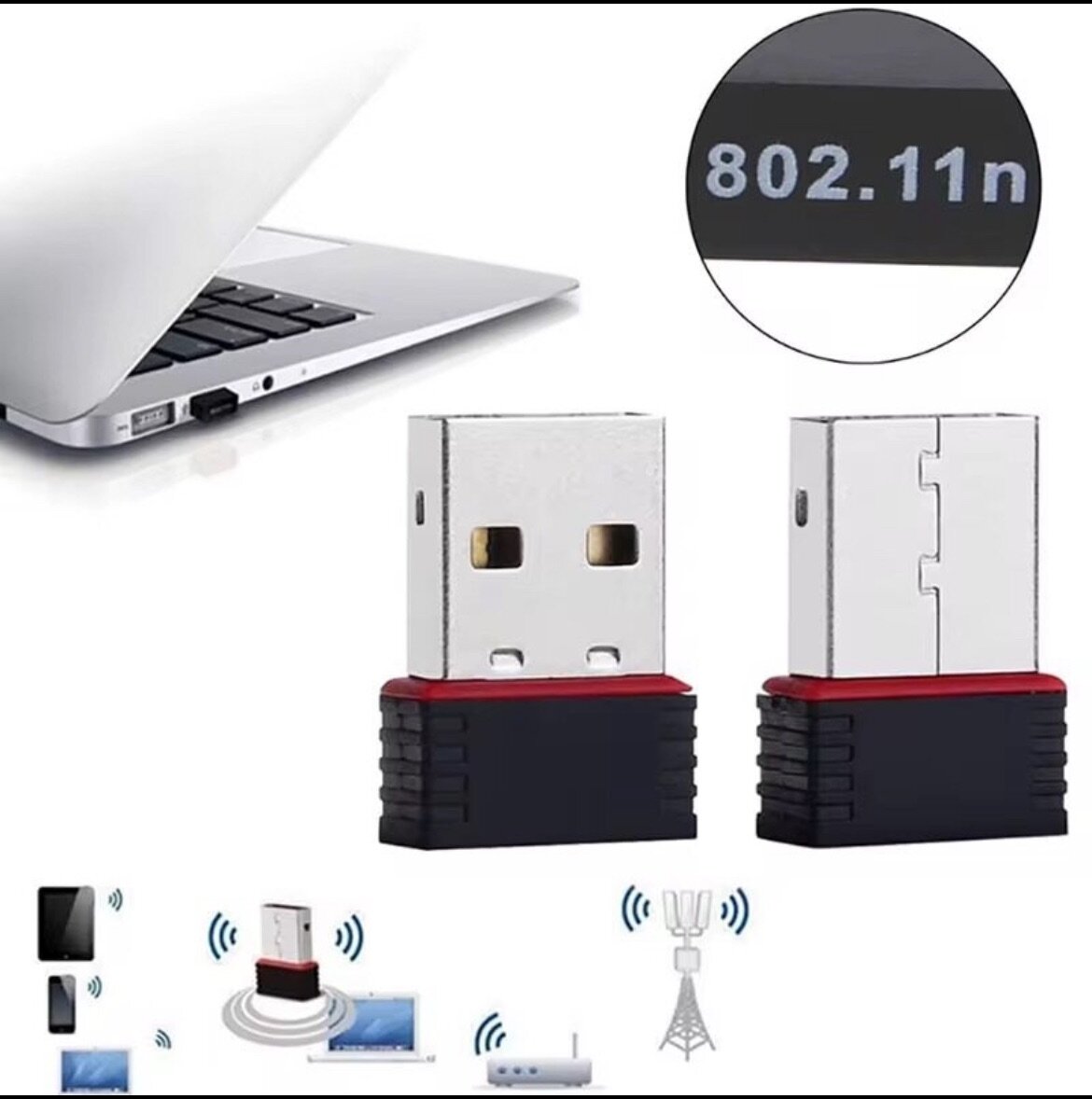 Adaptateur USB WiFi 802.11n