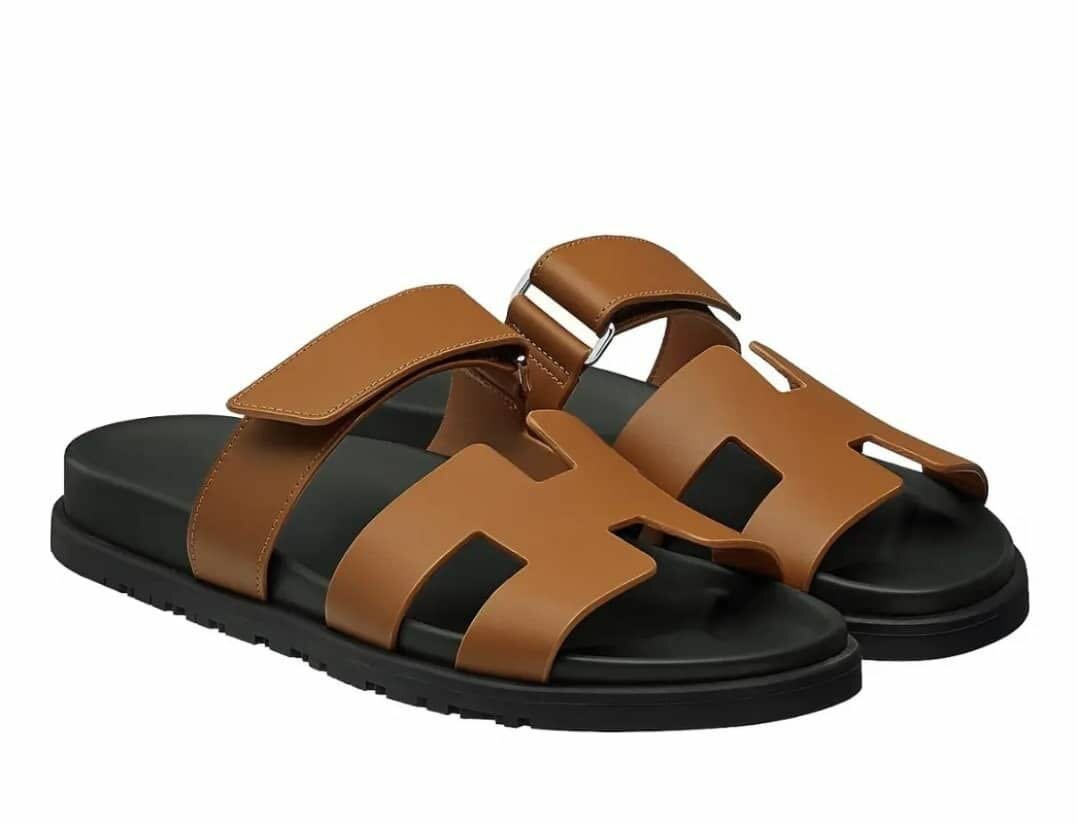 Sandales modernes en cuir élégant