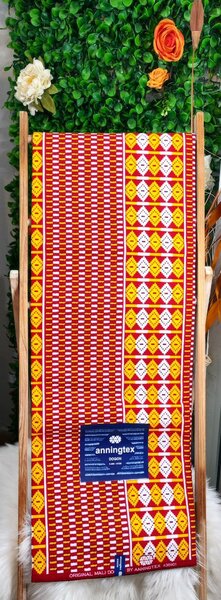 Tissu Anningtex motifs Baoulé