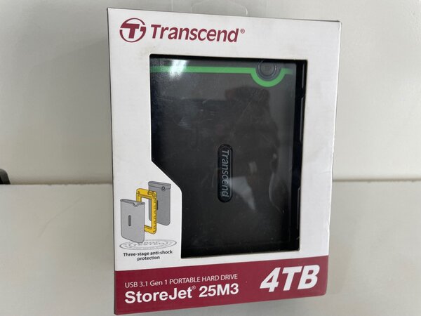 Transcend 4TB hard dive