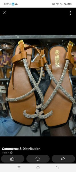 Sandales fermées nu-pied