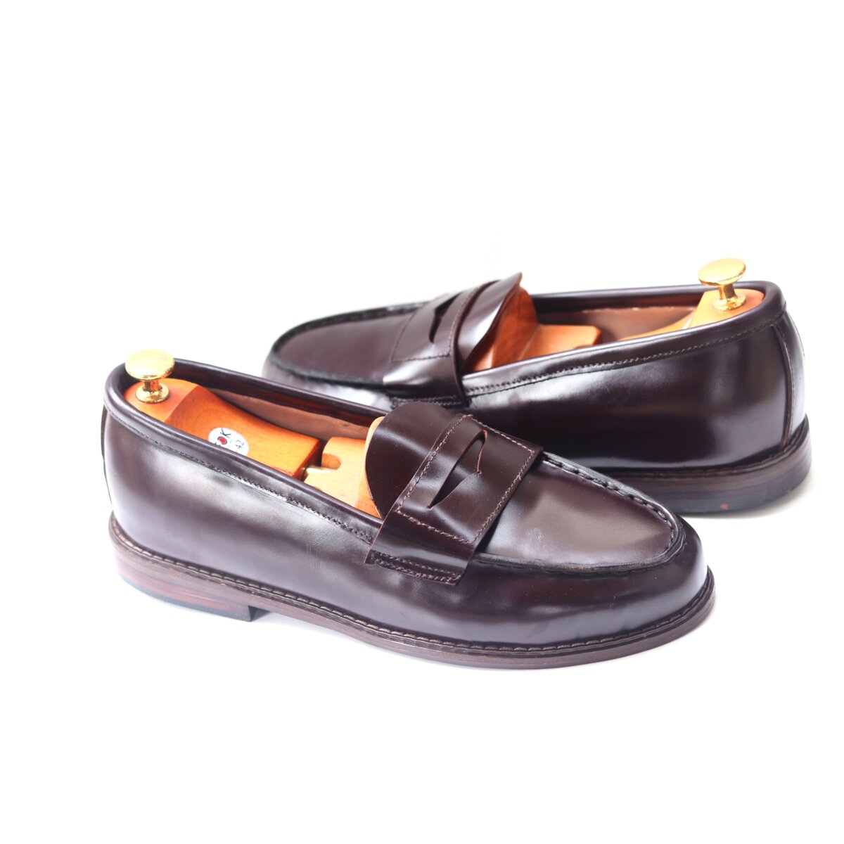 High-Shine Oxblood shoe