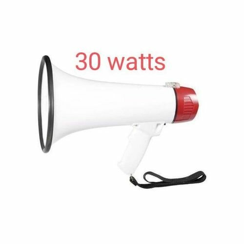 Megaphone Rechargeable 30W Jusqu'à à 500m