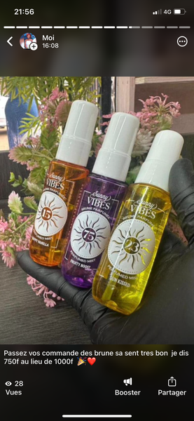 Spray de Parfum Fraîcheur