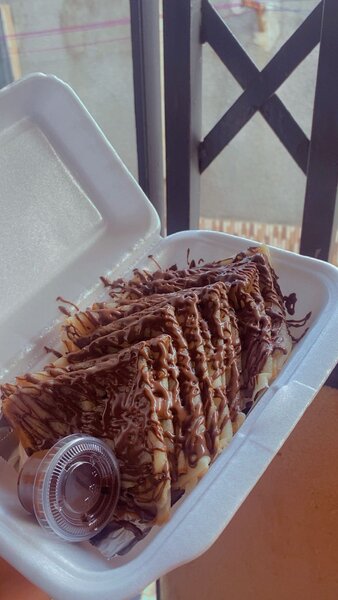 Crêpes au chocolat délicieuses