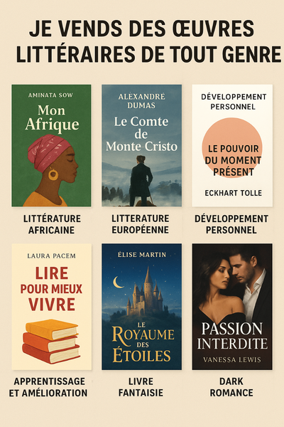 Collection Diversifiée de Livres