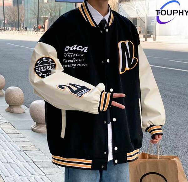 Blouson Varsity Homme Style Classique