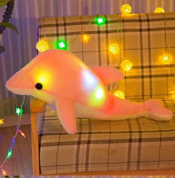 Peluche daupin lumineuse