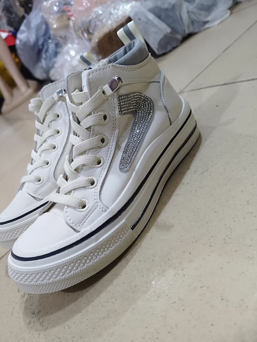 Baskets montantes mode