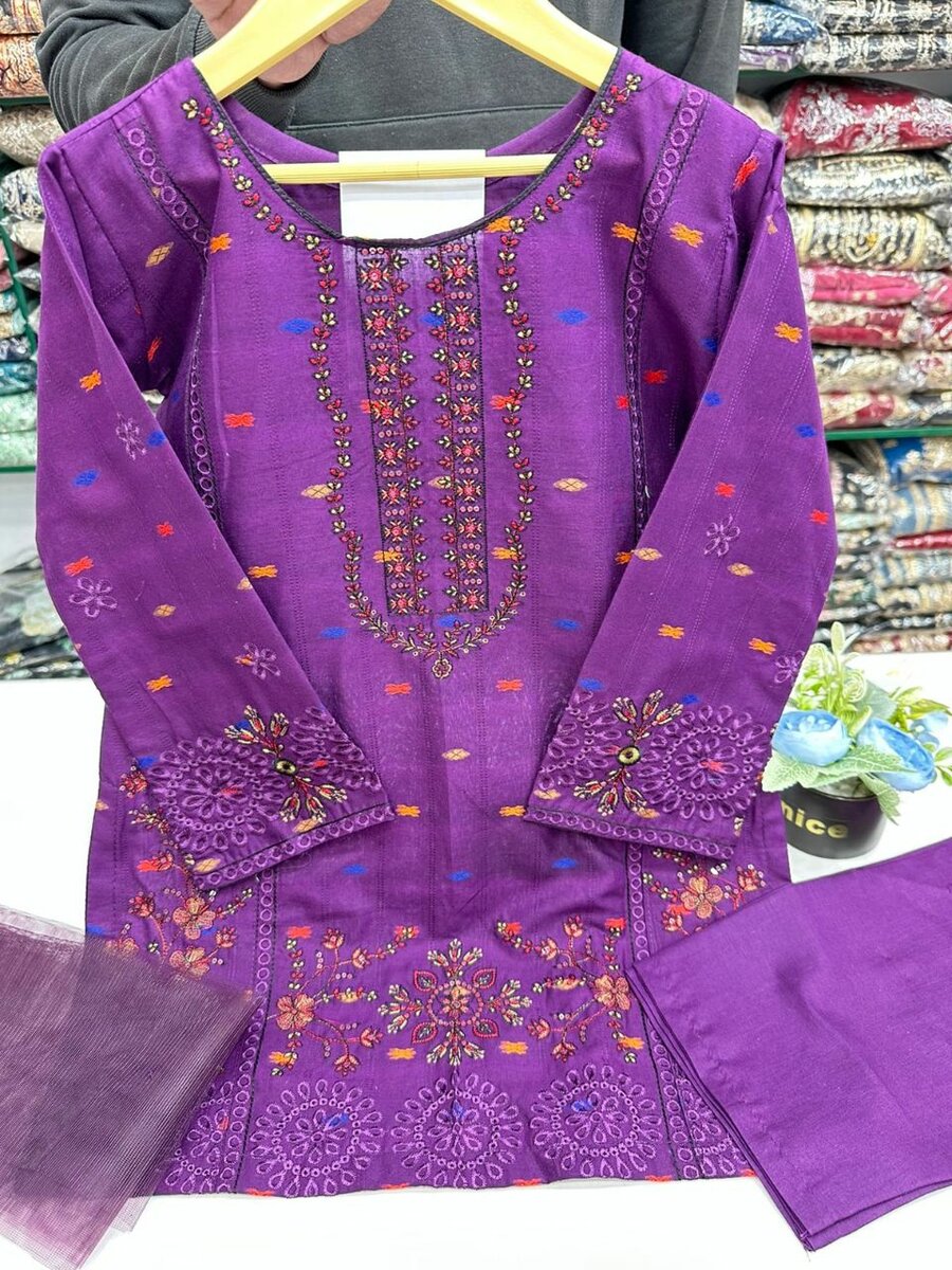 Cotton lawn for kids 6 colours available dc free