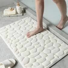 Tapis de bain design "galets"